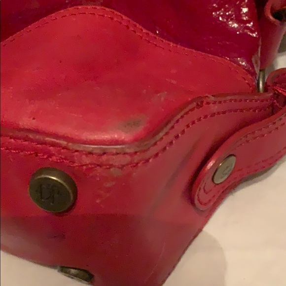Donald J Pliner Red Purse - Picture 5 of 7